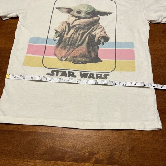 Stars Wars Fifth Sun vintage retro style baby yoda tee boys XS - Picture 3 of 6